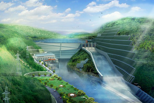 黔西老挝南塔河1号水电站项目